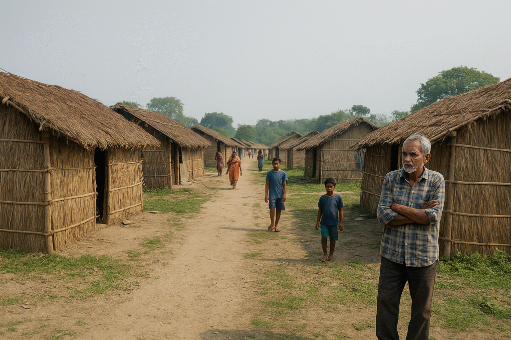 आरक्ष विस्तारबाट विस्थापित २४ वर्षदेखि अँध्यारोमा: ३३ आयोग बने पनि समाधान अझै अन्योल