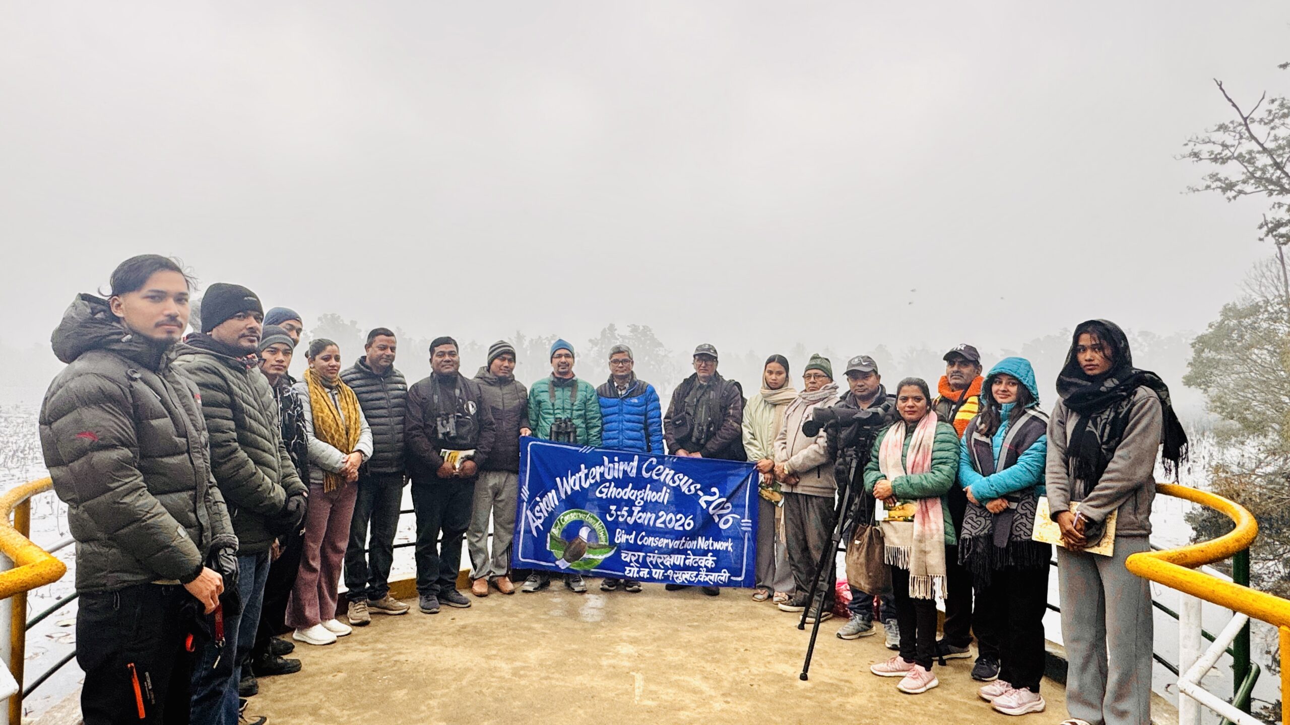 नेपालको पहिलो वर्ड स्याङ्चुरी घोडाघोडीमा जलपंक्षी गणना सुरु